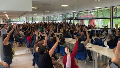 Photo of MASIVA MOVILIZACIÓN DE LOS TRABAJADORES DEL INTI POR AMENAZA DE 700 DESPIDOS