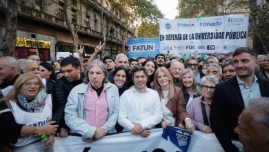 Photo of Multitudinaria Marcha Universitaria en todo el país: Milei cumplí con la ley.