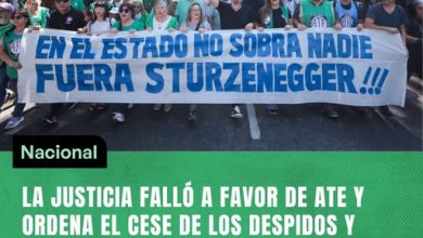 Photo of CESE DE DESPIDOS EN EL INTA POR ORDEN JUDICIAL