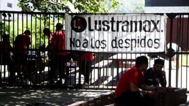 Photo of No a los despidos en Lustramax