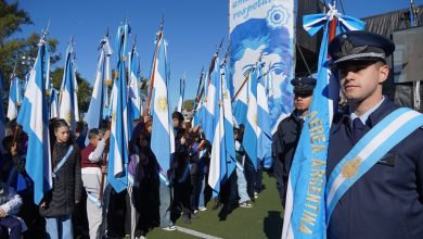 Photo of ESTUDIANTES DE MERLO PROMETIERON LEALTAD A LA BANDERA