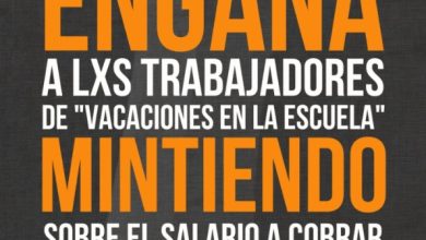 Photo of «VACACIONES EN LA ESCUELA» DENUNCIAN UNA REDUCCIÓN DE 30% DE LOS SALARIOS