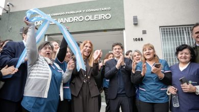 Photo of Axel Kicillof y Magdalena Sierra inauguraron un Centro de Cuidado Familiar y Comunitario en Gerli