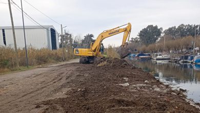 Photo of El Municipio de Tigre realiza trabajos de mantenimiento en Dique Luján
