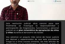 Photo of La Corte Suprema revocó sobreseimientos en el caso de apropiación de Manuel Gonçalves Granada