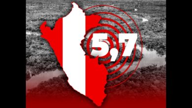 Photo of Un SISMO de MAGNITUD 5,7 SACUDIÓ PERÚ