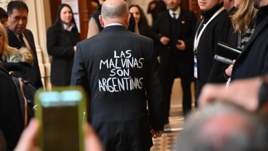Photo of «PRESIDENTE, LE FALTÓ DECIR: SI QUIEREN VENIR QUE VENGAN. CON MALVINAS NO SE JUEGA» Aldo Leiva a Milei