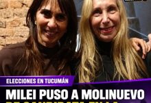 Photo of MOLINUEVO LA ELEGIDA POR MILEI PARA ENFRENTAR A ROSANA CHAHLA
