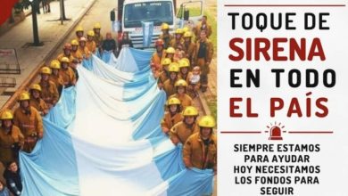Photo of SIRENAZO NACIONAL: BOMBEROS VOLUNTARIOS reclaman al GOBIERNO casi $ 60 MIL MILLONES